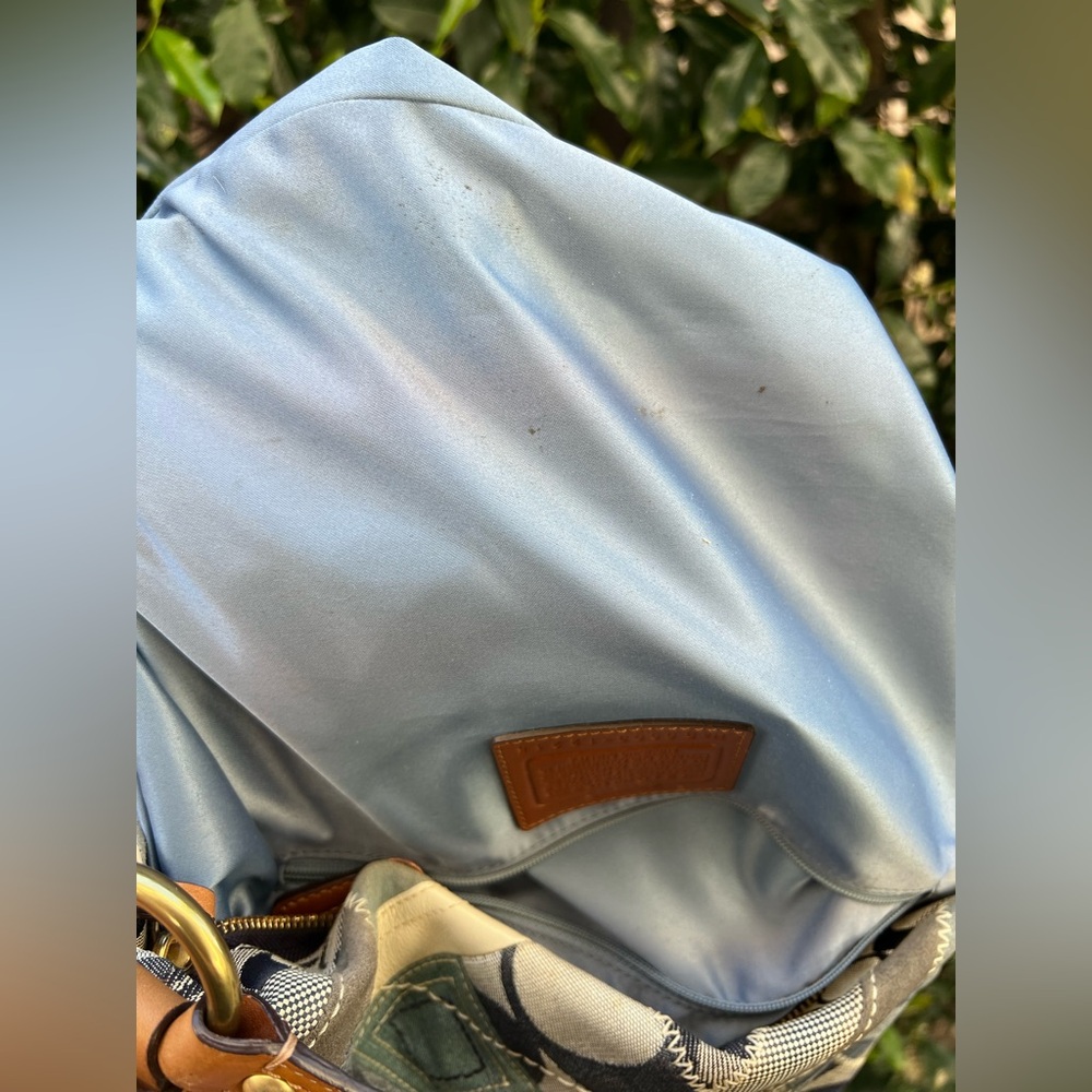 Coach 2008 Carly Patchwork denim - image 12